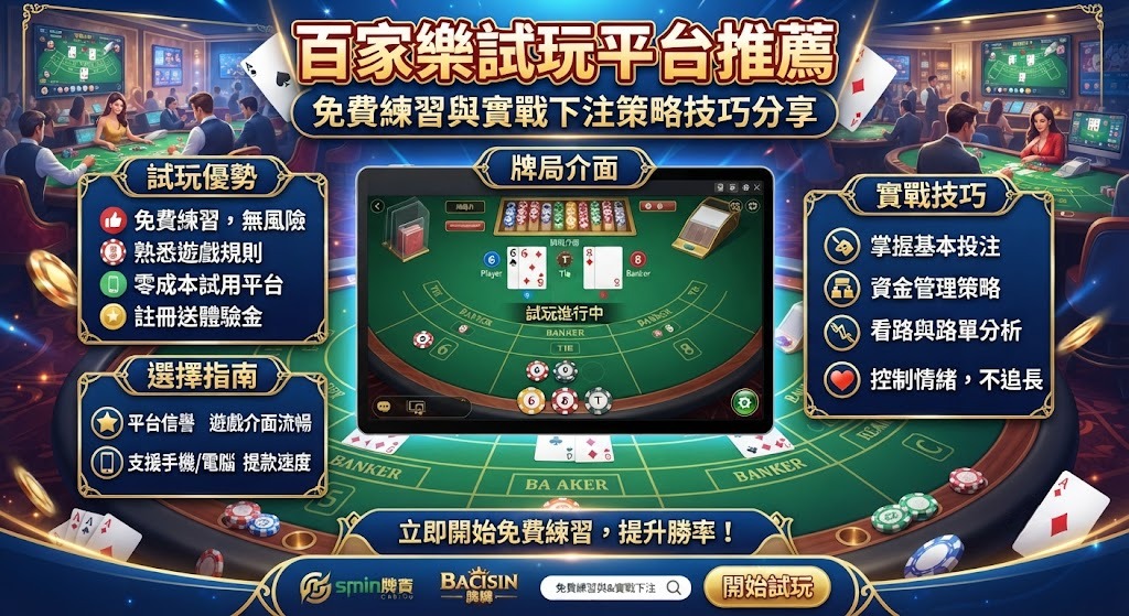 免費練習與實戰下注策略技巧分享